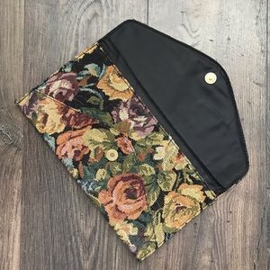 Floral Envelope Clutch